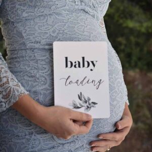 Pregnancy Milestone Cards