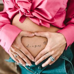 pregnancy tattoo